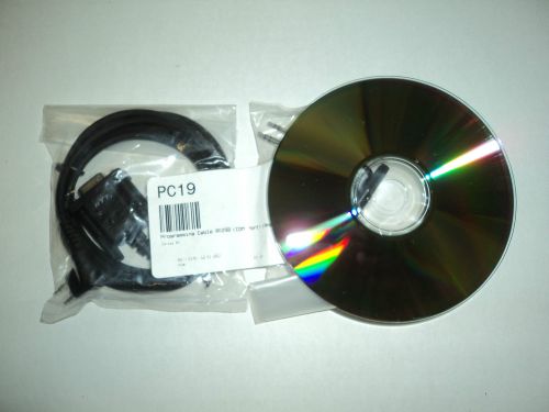 HYTERA PROGRAMMING CABLE &amp; SOFTWARE RSR-232 PC19 ~ TC-500 TC-518 TC-580 TC-610 &amp;