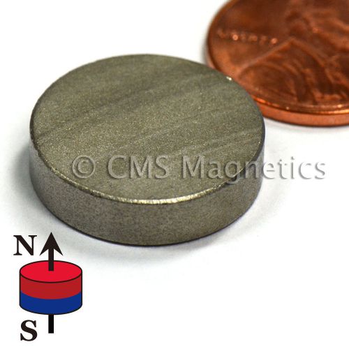 SmCo Disc Magnet Dia 3/4x1/4&#034; Samarium Cobalt Magnets 572F Temperature 50 PC