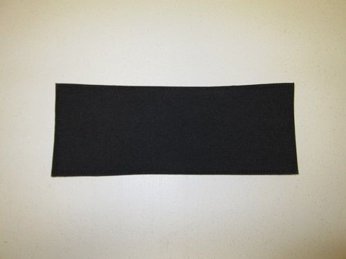 GH Armor Systems GHMISCID Black Back ID Blank Panel