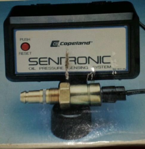 Copeland Sentronic oil pressure control