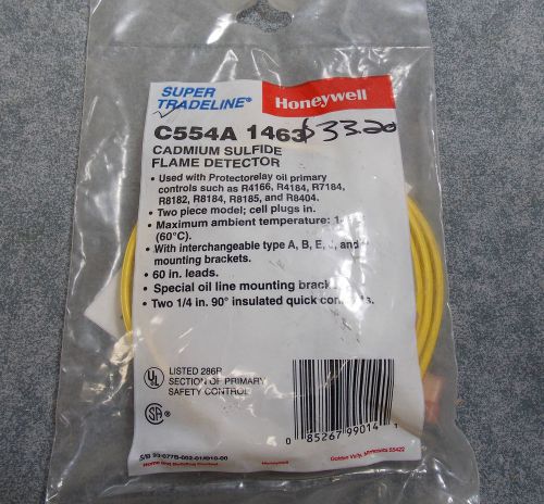 HONEYWELL C554A 1463 CADMIUM SULFIDE FLAME DETECTOR NOS