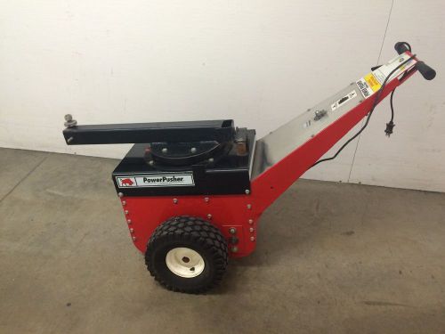 Nu star 24 volt powered pusher extra duty with 5th wheel attachment &amp; batteries for sale