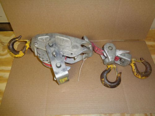 Lug all web strap ratchet winch hoist comealong  lev06 for sale