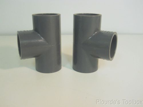 Lot of (2) New 1-1/2&#034; Lasco CPVC, SCH 80, Slip Socket Pipe Fitting, 9801-015