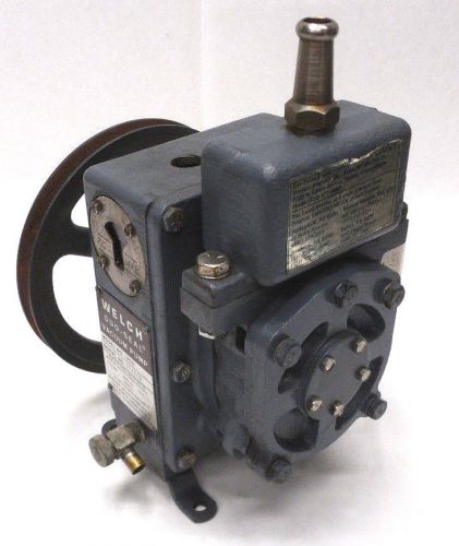 SARGENT WELCH DUO-SEAL VACUUM PUMP MODEL 1400