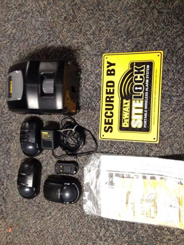 Dewalt Jobsite Security Portable Alarm System DS100 DS210 Indoor Motion Sensors