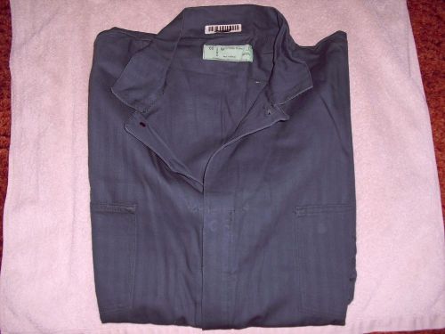 Men&#039;s Univeral Overall Coverall NWOT 60 LONG 100% cotton button front  GREEN