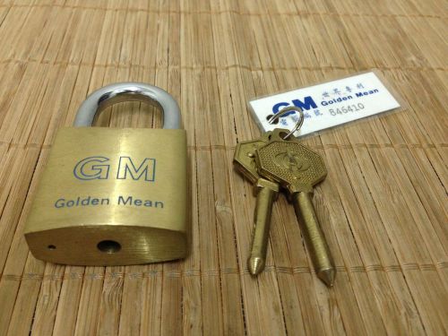 *RARE*  (1st gen) 5-pin 40mm Golden Mean Circular Padlock!