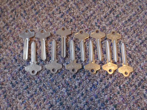 12 ct. CURTIS SC6  BLANK KEYS