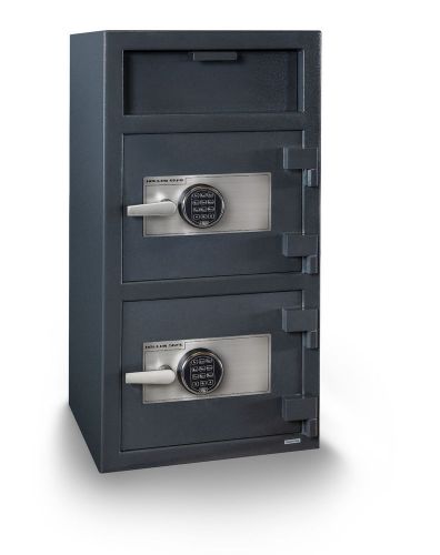 Fd-4020ee hollon front load cash money drop depository safe double door keypads for sale