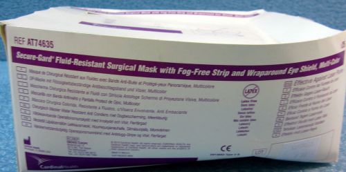 #2 *25pc/BOX* CARDINAL HEALTH AT74635 SECURE-GARD FLUID-RESISTANT PROCEDURE MAS