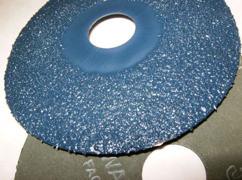 25 Fibre Disc 4 1/2 &#034; x 7/8 36 Grit Zirconia Blue