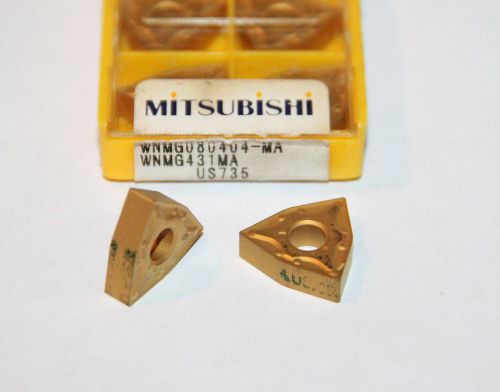 WNMG 431 MA US735 MITSUBISHI *** 10 INSERTS *** FACTORY PACK ***