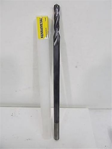 Kennametal 5349982, 9.65mm, KC7315, Coolant Thru Solid Carbide Extra Long Bit