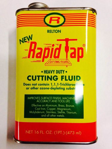 9 PCS- Relton Rapid Tap Heavy Duty Cutting Fluid NEW 16 oz 155250 1 Pint VINTAGE