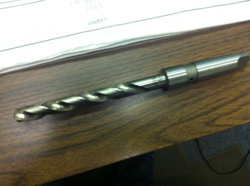 Nachi 63/64 Oil Hole Drill Taper Shank L683 M35 Bright Finish Cobalt