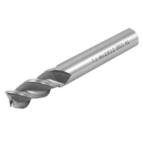 1/2&#034; milling diameter 3 flute slotting end mill bit new for sale