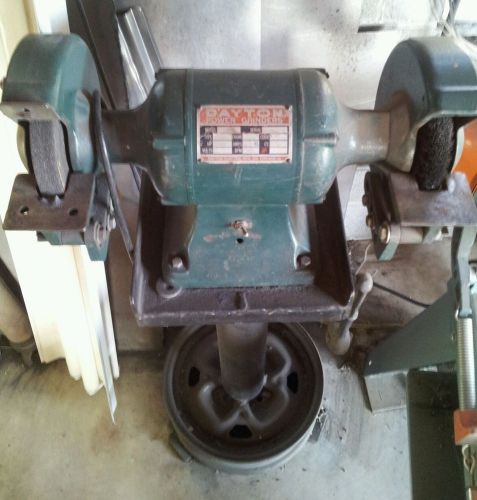 Dayton 8&#034; Bench Grinder Model 1Z707 on Custom Pedestal