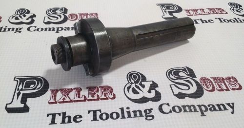 1&#034; SHELL END FACE MILL ARBOR W/ R8 BRIDGEPORT MILLING SHANK