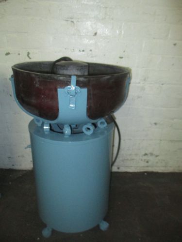 Bel-Air Vibratory Finishing Machine, Model FM 2000 1/2 Cu Ft VERY NICE!