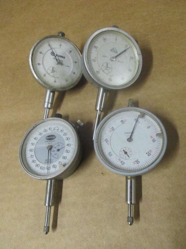 Lot of 4 Diatest, BG and Yuasa Dial Indicators