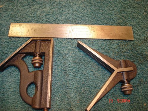 Starrett 6&#034; Combination Square with center head