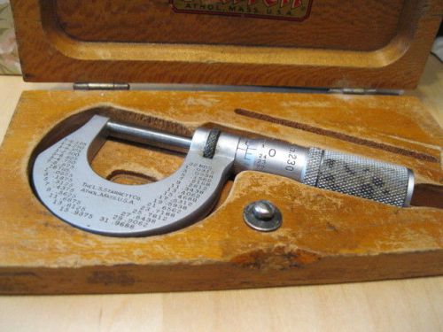 Starrett 230  0-1&#034;  0001    micrometer tool for sale