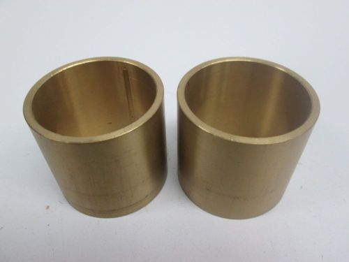 LOT 2 NEW FMC 3135 16  BRASS BUSHING 55X49X51MM D261643