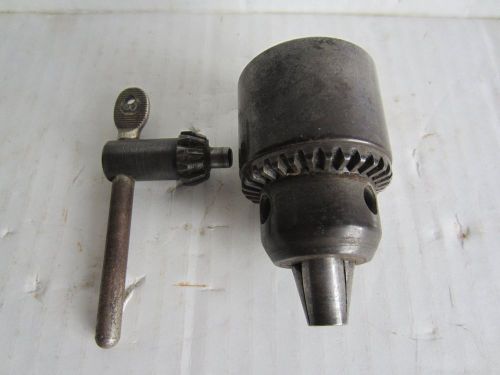 1/2&#034; Jacobs Drill Press Chuck 6A and Key 8 / 33 Taper