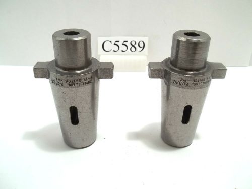 (2) KWIK SWITCH 300 #1 MORSE TAPER HOLDERS 80326 MT LOT C5589