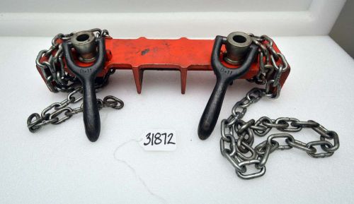 Ridgid no. 461 straight pipe welding jewel clamp (Inv.31872)