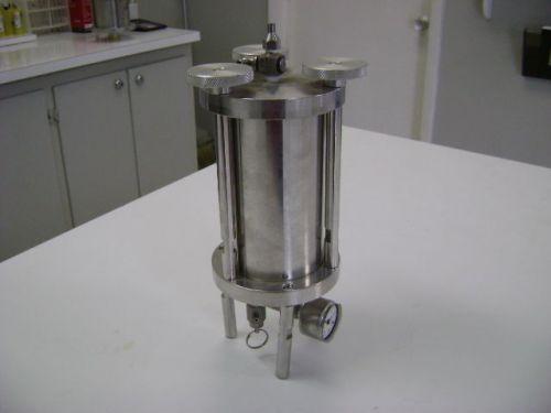 1424  Gelman Stainless Steel Mini Hazwast Filter Unit 15406