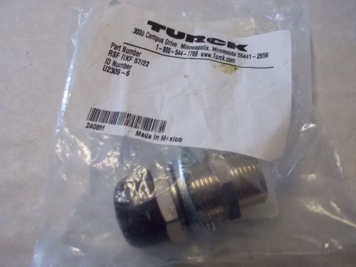 TURCK RSF RKF 57/22 MINIFAST,5P,BULKHEAD RECEPTACLE,STRAIGHT M/F