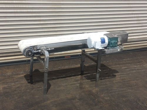 12&#034; x 60&#034; Long SS Conveyor with 1 hp Drive