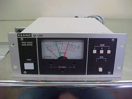 ULVAC GP-2ARY PIRANI VACUUM GAUGE CONTROL, Unused