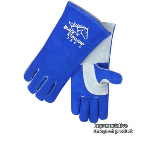 Revco Black Stallion 320 CushionCore Split Cowhide Stick Welding Gloves,XX-Large