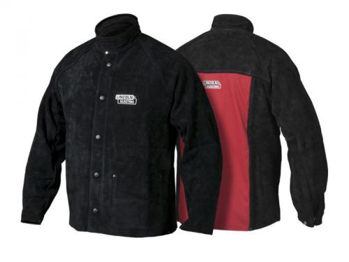 Lincoln heavy duty leather welding jacket k2989-xl for sale