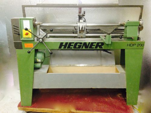 HEGNER HDB 200 WOOD Turning Lathe - GERMAN WOOD LATHE -DUPLICATOR ,multi-speed