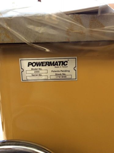 Powermatic PM2000 CSA 10&#034; 3 HP 1 Phase 230V Table Saw 1792000CK NEW