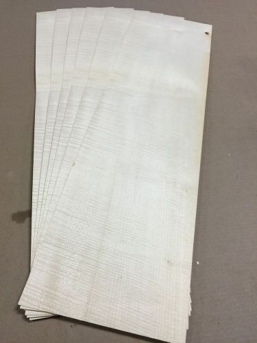 Wood Veneer Curly Maple 9x31 22pcs total Raw Veneer  &#034;EXOTIC&#034; CM7 12-31