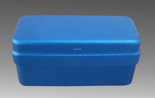 10PCS Hot 3-way 72 Holes Dental Bur Holder Autoclave Sterilizer Case Blue B003a