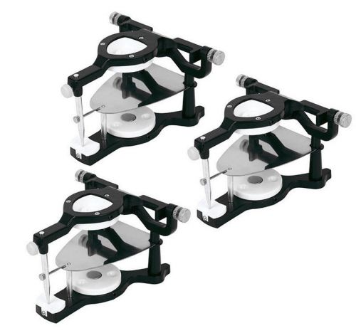 3pcs New Dental Lab Magnetic Adjustble Articulator Dentist