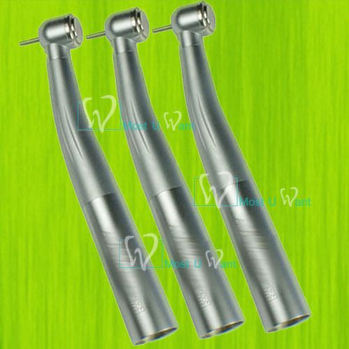 3pcs Dental Fiber Optic Handpieces Triple Spray Fit KAVO Style Swivel Coupler