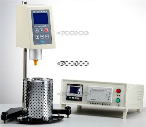 DIGITAL BROOKFIELD ROTATIONAL VISCOMETER VISCOSITY METER NDJ-1C FLUIDIMETER