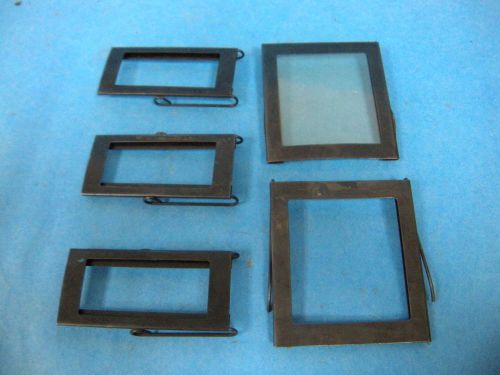 Vintage Light Filter Frames 53mm x 47mm, 53mm x 25mm Lot of 5