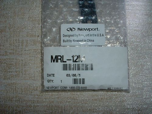 New newport optics, miniature optical rail, 12 inches long (mrl-12m) for sale