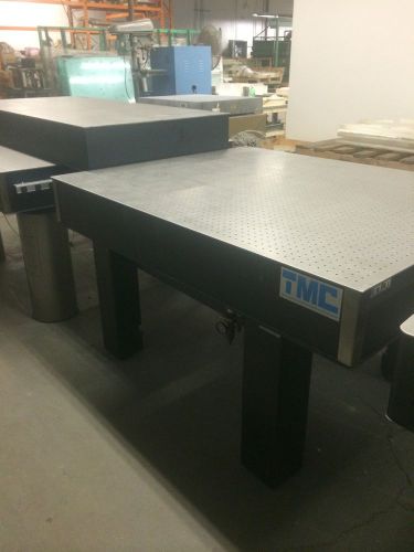 Tmc vibration isolation table 48&#034;x60x36&#034;, air legs, breadboard top for sale