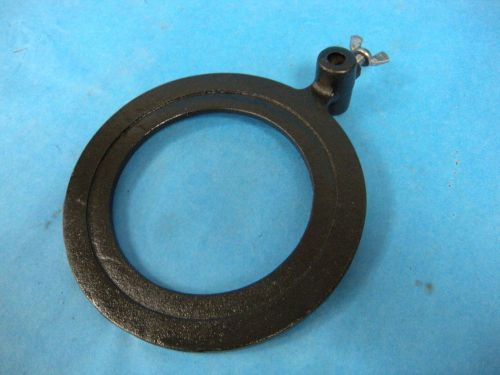 Vintage lab stand burner ring plate 4&#034; diameter for sale