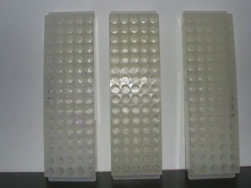 Three centrifuge tube racks - each with 80 positions for 1.5ml tube for sale