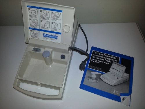 DeVilbiss PulmoMate Compressor  Nebulizer 4650D Tested Works Great!!